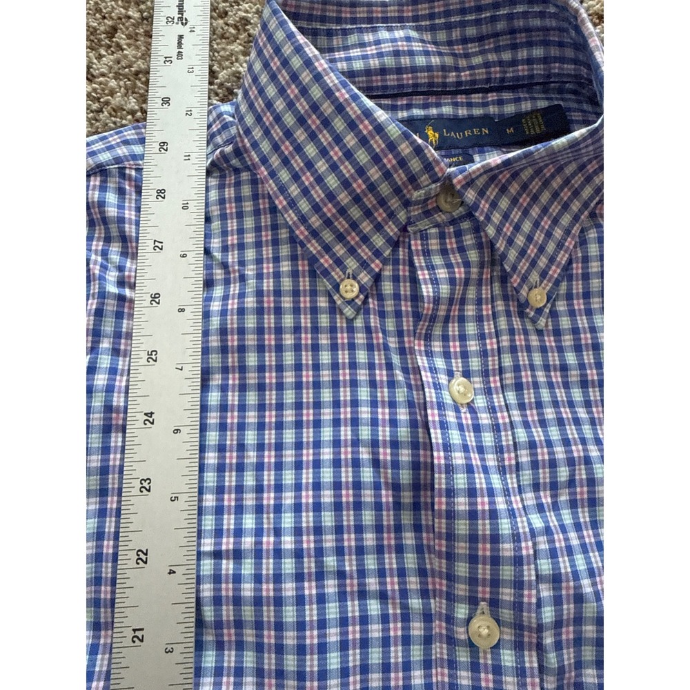 Ralph Lauren Performance Gingham Button Down Shir… - image 7